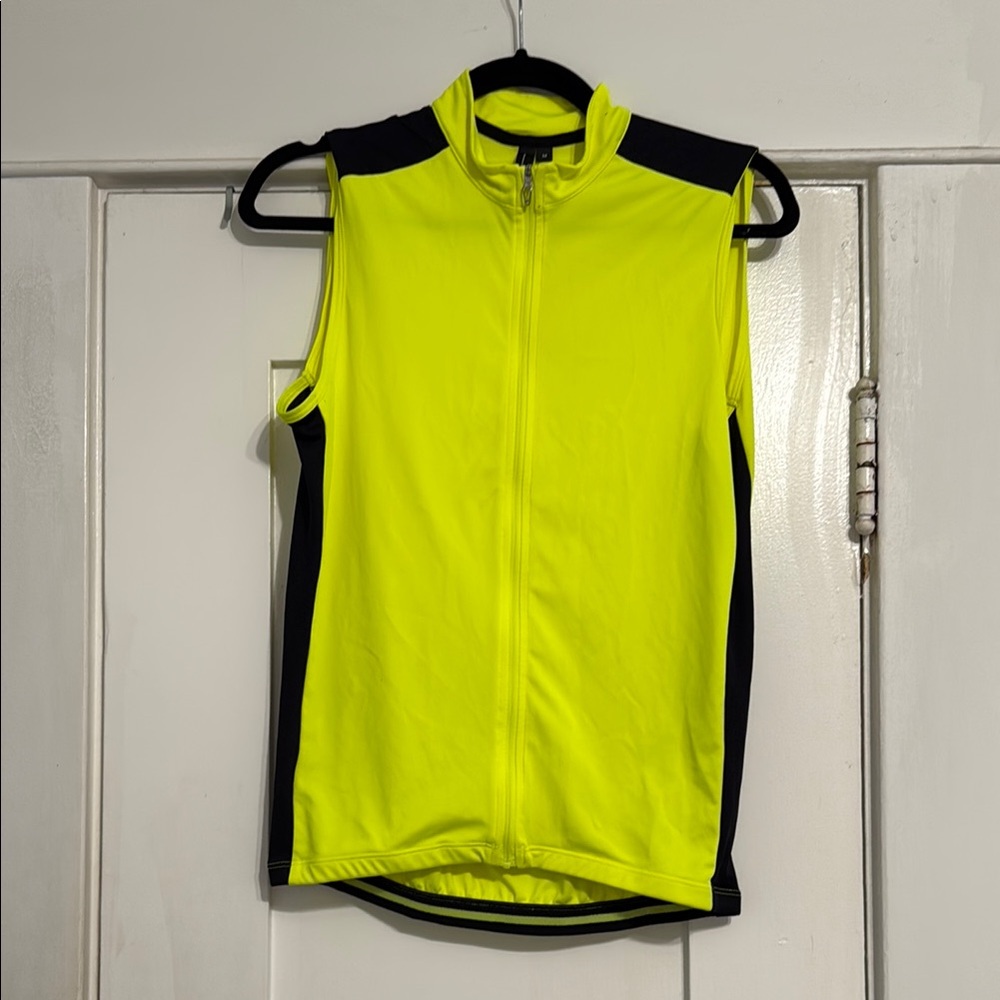 Specialized Neon Yellow Sleeveless Cycling Jersey